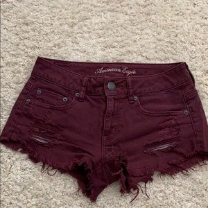American Eagle High-rise shorties
